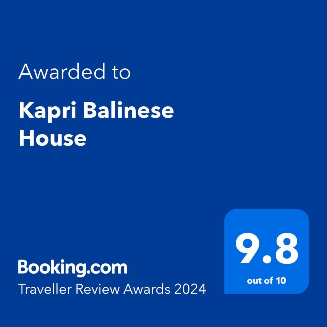 Apartamento Kapri Balinese House Ubud Exterior foto